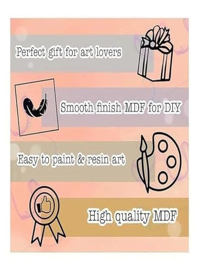 GreyArt DIY Christmas Wooden Painting Set for Kids | Easy to Assemble Christmas Craft Kit with MDF Cutouts, Paints & Brush | Santa, Snowman & Christmas Tree Art Kit for Kids Creative Activity - Image 5